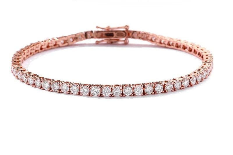 Smyoue Moissanite Tennis Bracelet